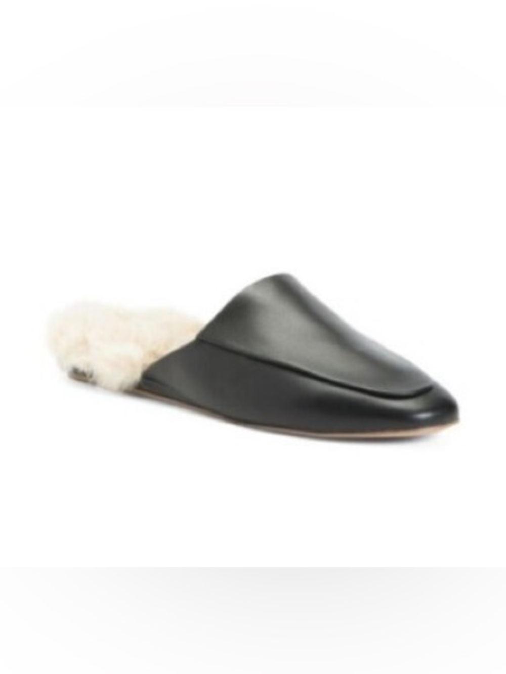 ZAC Zac Posen "Winfield" Faux Fur Lined Leather Mules like PRADA